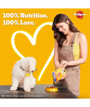Pedigree Adult Wet Dog Food, Chicken Liver & Vegetables Chunks in Gravy, 70 g (Pack of 30), Made with Real Meat, 100% Complete & Balanced Meal for Adult Dogs