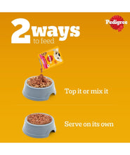 Pedigree Puppy Wet Dog Food, Chicken & Liver Chunks in Gravy, 70 g (Pack of 30), Made with Real Meat, 100% Complete & Balanced Meal for Puppies