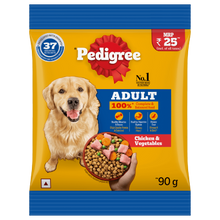 PEDIGREE® Chicken and Vegetables for Adult Dogs, 370gms