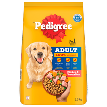 PEDIGREE® Chicken and Vegetables for Adult Dogs, 370gms