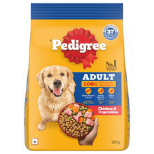 PEDIGREE® Chicken and Vegetables for Adult Dogs, 370gms