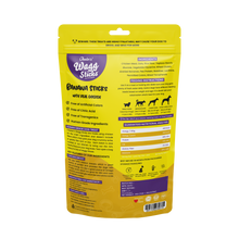 Chester's Wagg Sticks Chicken Sticks with Real Chicken | No Artificial Enhancers | Antioxident Rich | Soft Chew Sticks | Human Grade Indredients | (91Gm Pack of 1, Banana Stick)